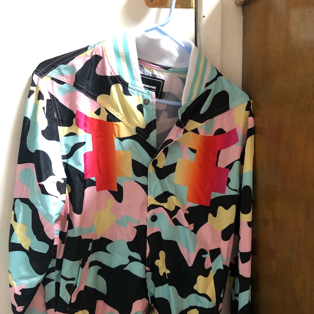 Pink dolphin windbreaker